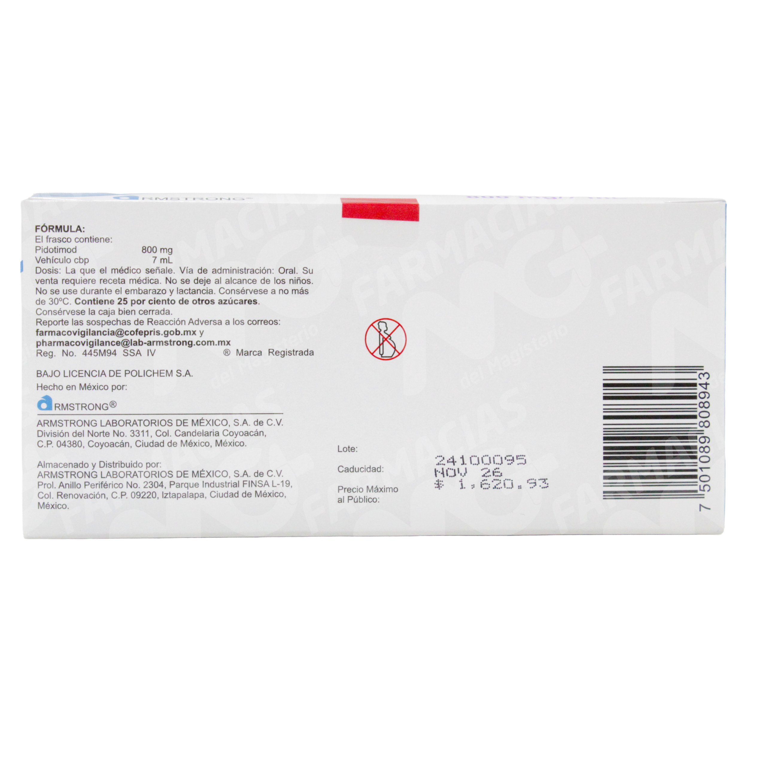 ADIMOD 800 MG SOL 7 MLX10