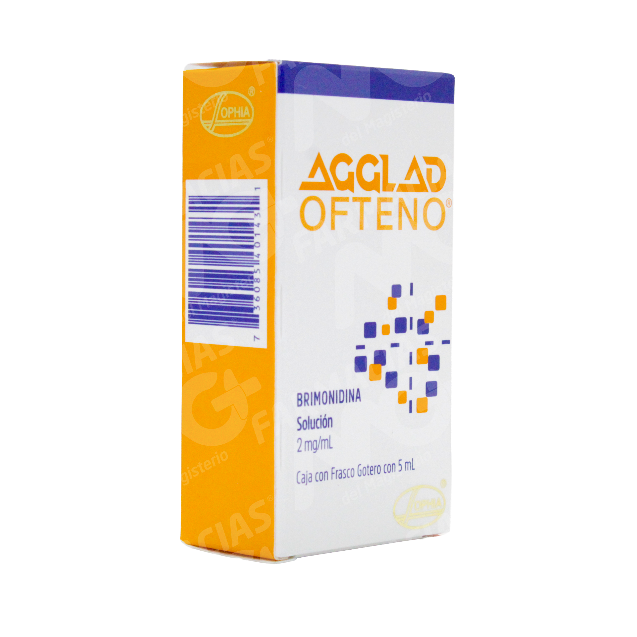 AGGLAD OFTENO 2MG SOL GTS 5 ML