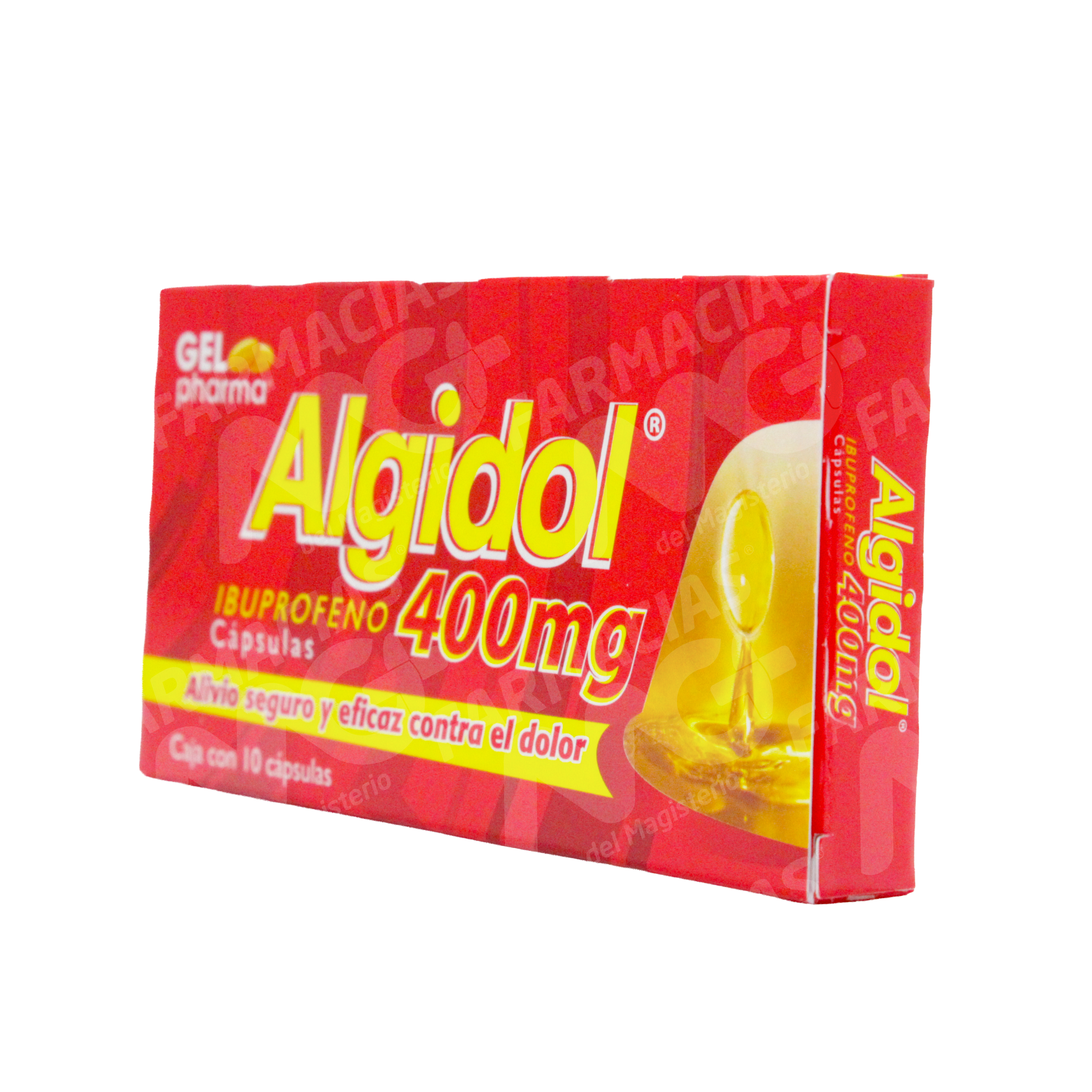 ALGIDOL (IBUPROFENO) 400MG CAP C10 GELPHARMA